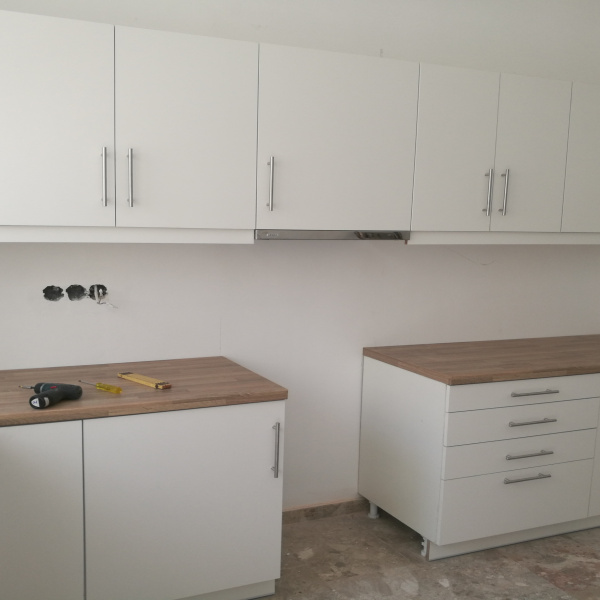 Κουζίνα μοντέρνα λευκή | Sylko - Λιάκος