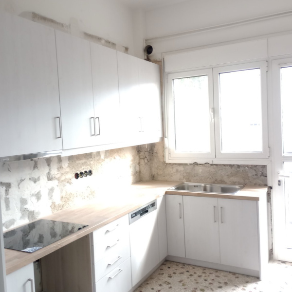 Κουζίνα μοντέρνα με προσόψεις μελαμίνης | Sylko - Λιάκος