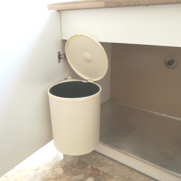 Δοχείο απορριμάτων και πάτος αλουμινίου Κουταλοθήκη μεγάλη | Sylko - Λιάκος