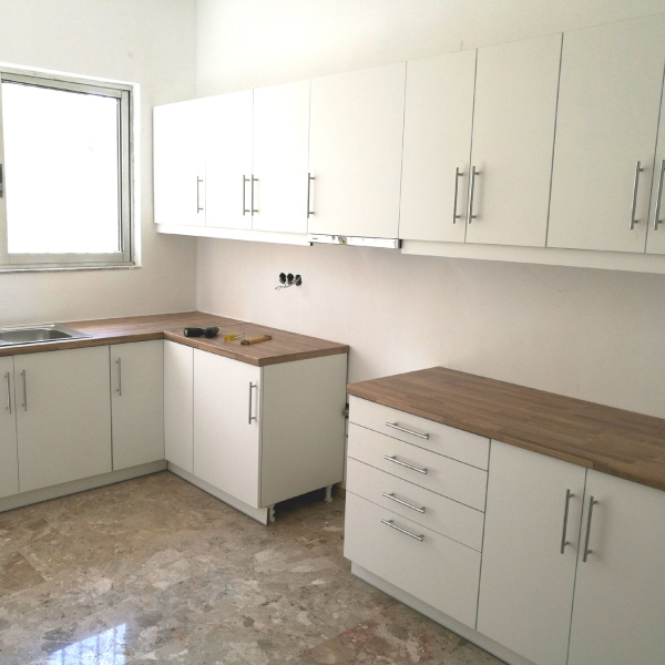 Κουζίνα μοντέρνα λευκή | Sylko - Λιάκος